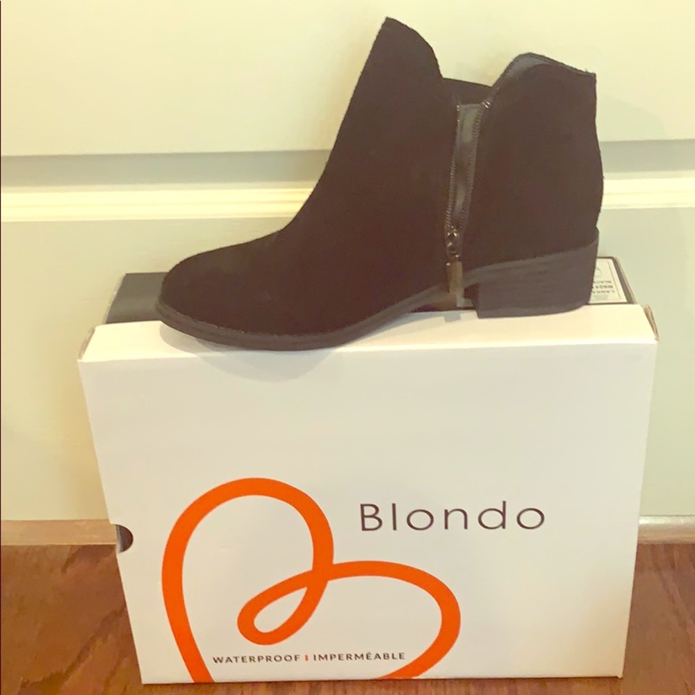 Black Blondo Waterproof Booties
